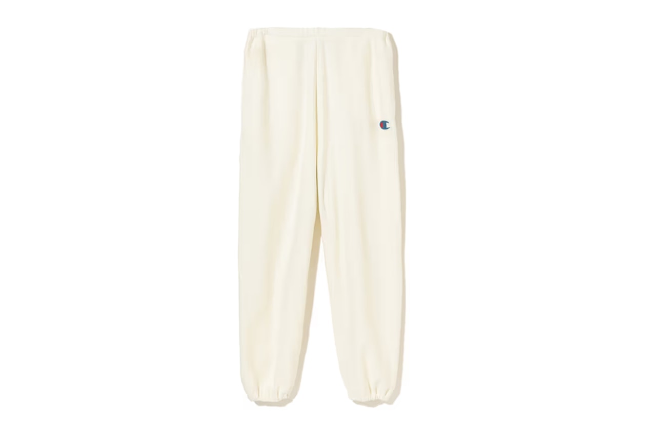 champion undercover exclusive sweatshirt sweatpants collaboration debut spring summer runway