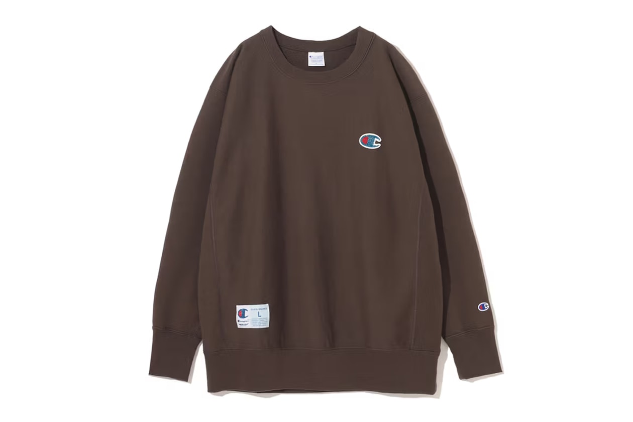 champion undercover exclusive sweatshirt sweatpants collaboration debut spring summer runway