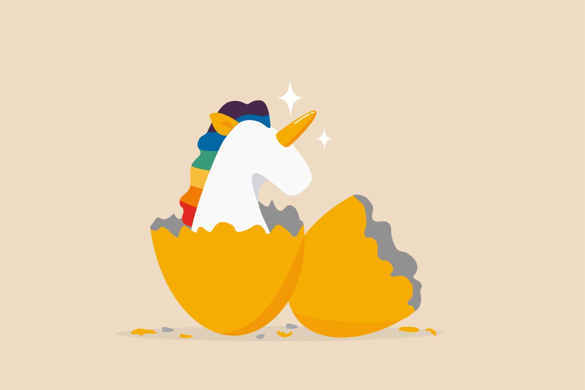 1740174424_Augury-and-Hightouch-joined-the-unicorn-club.jpg digital illustration of a unicorn hatching out of an egg