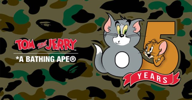 BAPE-Celebrates-85th-Anniversary-of-Tom-and-Jerry.jpg BAPE Celebrates 85th Anniversary of 'Tom and Jerry'