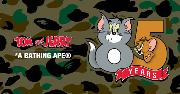 BAPE Celebrates 85th Anniversary of 'Tom and Jerry'