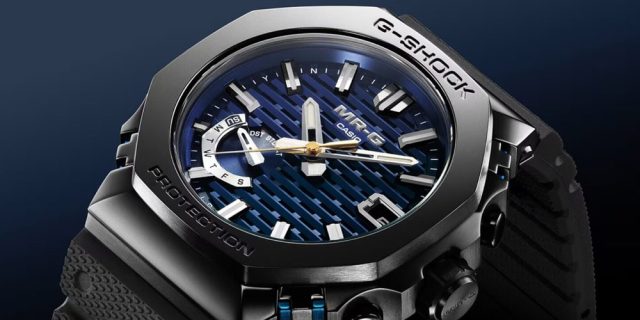 Casio-G-SHOCK-MRG-B2100R-2A-Ao-Zumi-Dial.jpg Casio G-SHOCK MRG-B2100R-2A “Ao-Zumi” Dial