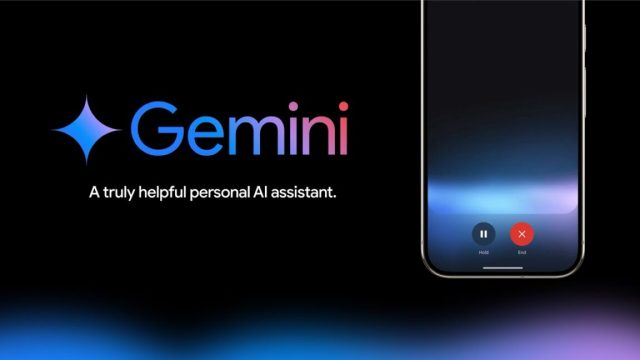 Chegg-sues-Google-explores-sale-after-AI-search-summaries-hit.jpeg Image showing a phone with Gemini Live running, and "Gemini: Your helpful personal AI assistant" to the left.