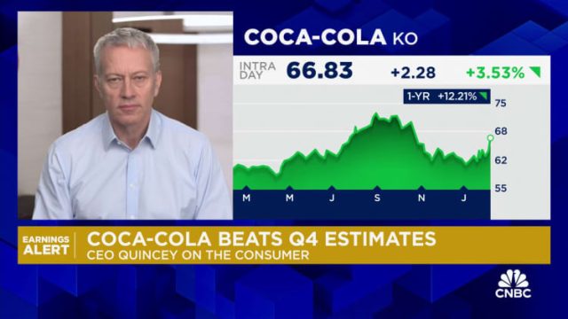 Coca-Cola-discusses-Trump-aluminum-tariffs.jpg Aggregate consumer demand is still robust, says Coca-Cola CEO James Quincey