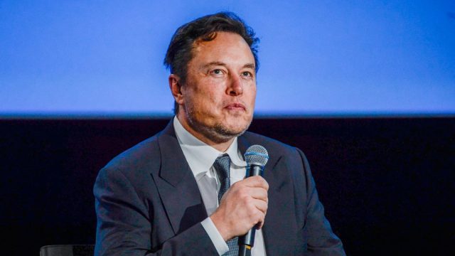 Elon-Musk-is-reportedly-taking-control-of-the-inner-workings.jpg Tesla CEO Elon Musk looks up as he addresses guests at the Offshore Northern Seas 2022 (ONS) meeting in Stavanger, Norway on August 29, 2022