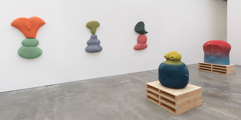 En Iwamura 'Mask' Exhibition Ross Kramer Gallery New York