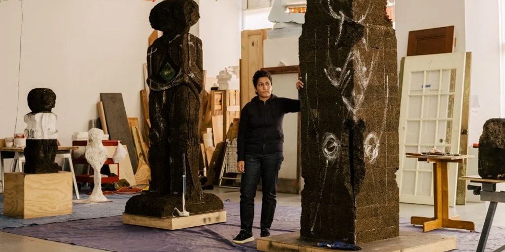 Huma-Bhabha-Before-The-End-Sculptures.jpg Huma Bhabha "Before The End" Sculptures