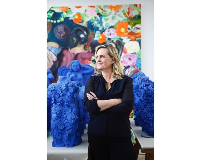 Justine-Wheeler-Koons-Jeff-Koonss-Wife-Makes-Solo-Debut-at.jpg Justine Wheeler Koons, Jeff Koons's Wife, Makes Solo Debut at Salon 94