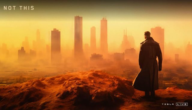 Musk-moves-to-dismiss-suit-over-Teslas-alleged-use-of.jpg Allegedly AI-generated Blade Runner imagery shown by Tesla