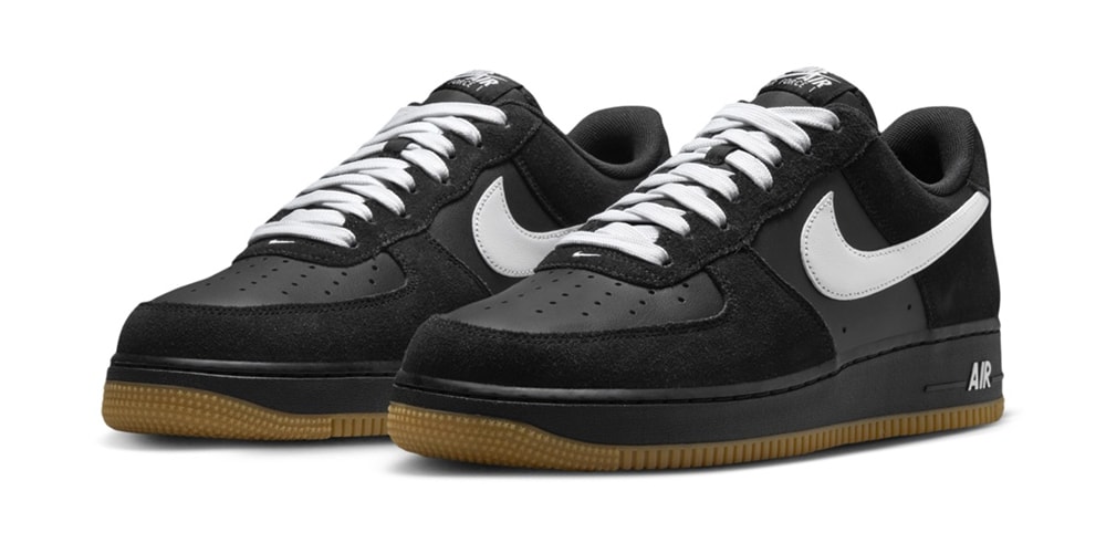 Nike Air Force 1 SK8 "Black/Gum" Release Info