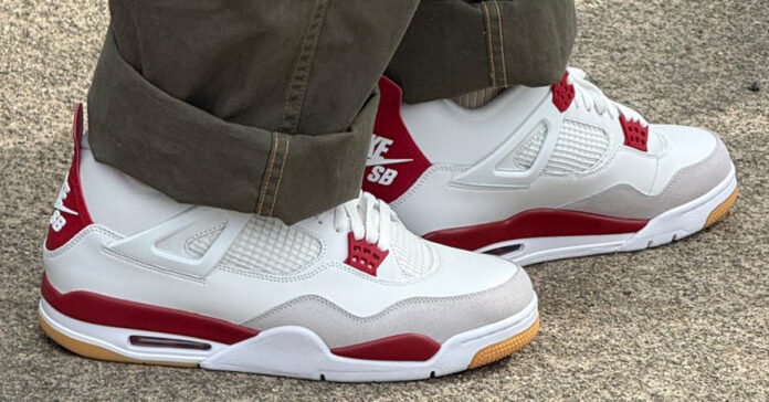 Nike SB x Air Jordan 4 "Varsity Red" First Look