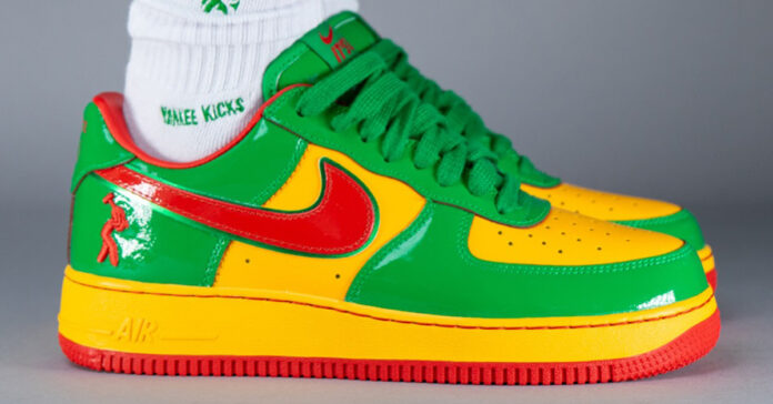 On-Feet: Lil Yachty x Nike Air Force 1 "Lucky Green"