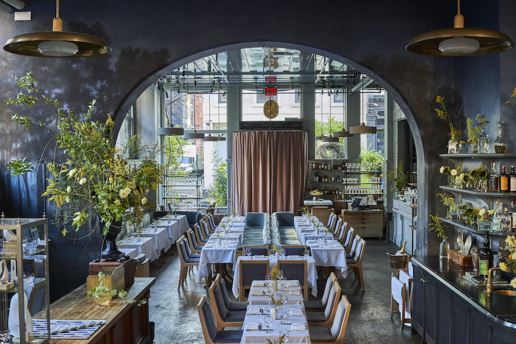 Sothebys-to-Open-Fine-Dining-Restaurant-in-New-Headquarters.jpg The interior of a lovely restaurant.