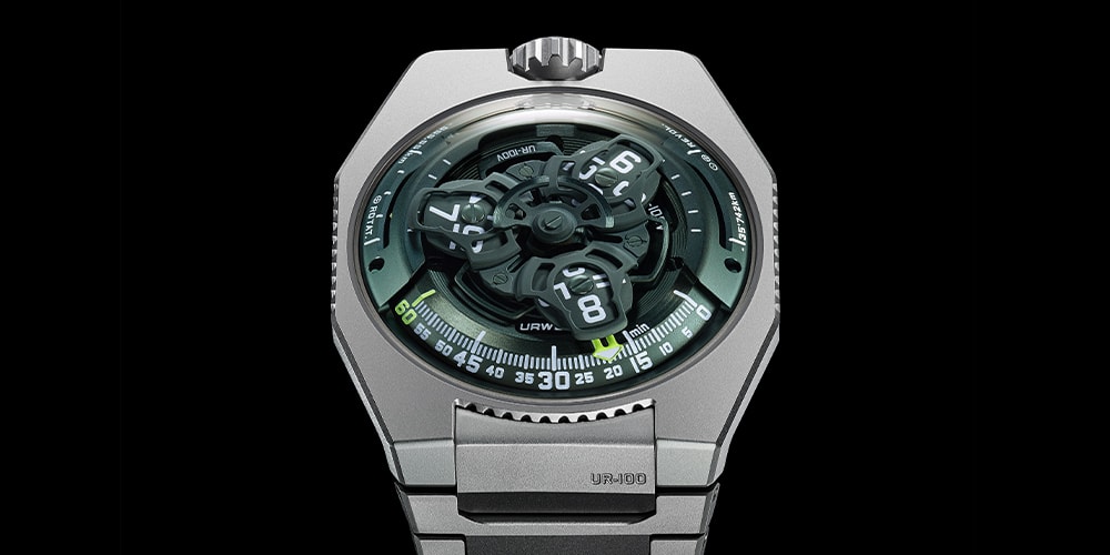 URWERK UR-100V Magic T “Hunter Green” Info