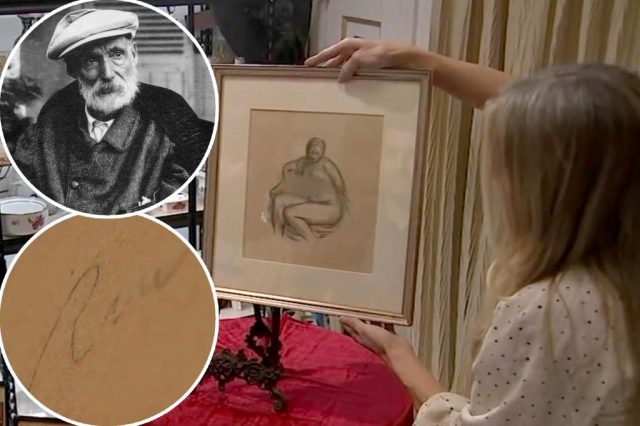 $12 drawing bought at antique store could be a Renoir $12 drawing bought at antique store could be a Renoir — and worth $1M
