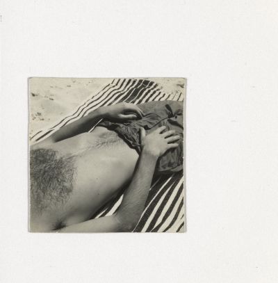 A photograph of a man's torso.
