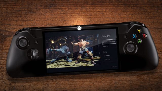 1741795144_Six-ways-Microsofts-portable-Xbox-could-be-a-Steam-Deck.jpg A stretched limo Xbox controller with a screen in the middle