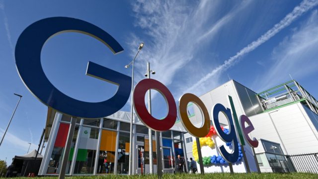 1741983304_Google-agrees-with-OpenAI-that-copyright-has-no-place-in.jpg A Google sign stands in front of the building on the sidelines of the opening of the new Google Cloud data center in Hesse, Hanau, opened in October 2023.