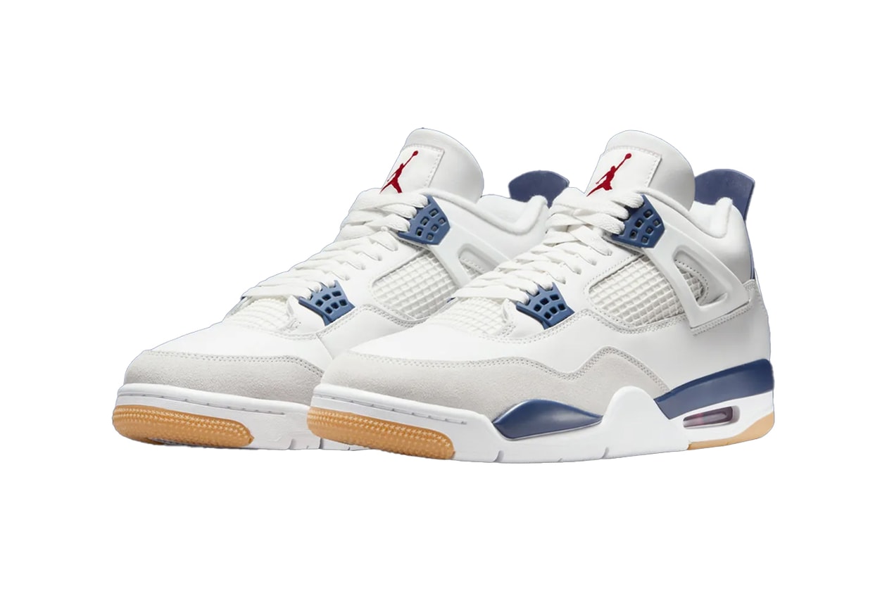 Best Sneaker Releases March 2025 Week 3 Nike SB x Air Jordan 4 “Navy” (18) adidas Gazelle Indoor Made in Italy “Core Black” (18) Supreme x Nike Air Max 1 New Balance 1906L “Black Leather” (19) and wander x Altra Timp 5 BOA (19) POST ARCHIVE FACTION (PAF) x On “CURRENT FORM 2.0+” (20) COMME des GARÇONS HOMME x New Balance 990v6 (21) Hender Scheme x Timberland 3-Eye Lug Boat Shoe (21) Junya Watanabe MAN x New Balance UX200 (21) Air Jordan 1 Low OG “Obsidian” (22)