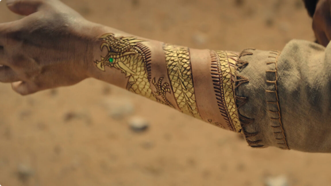 Image of a dragon tattoo