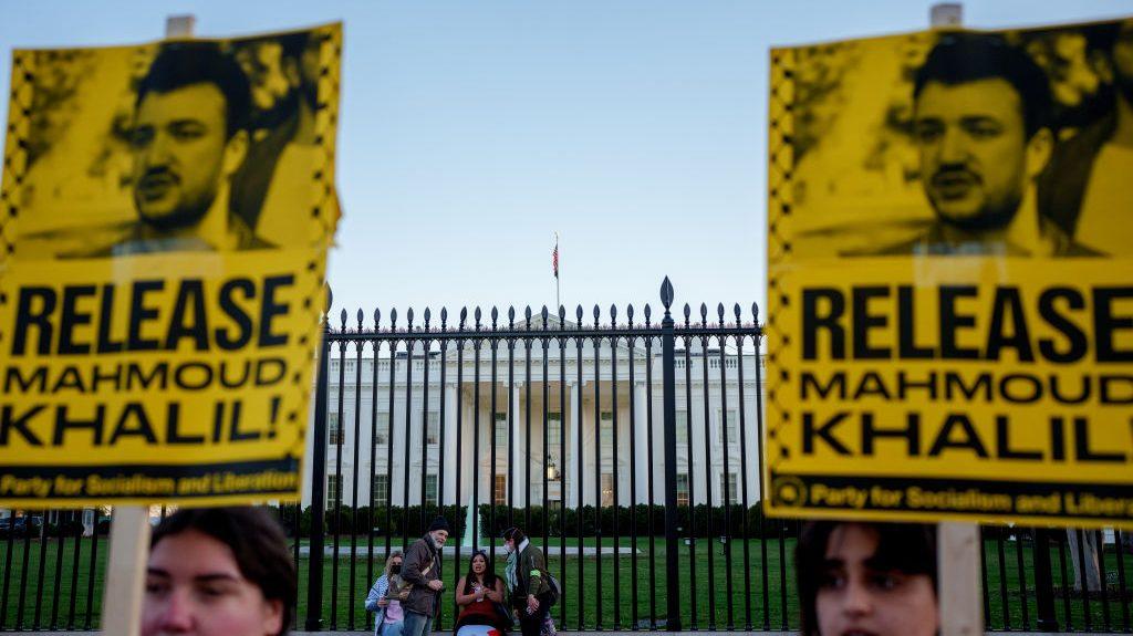 Protestors Rally At White House Against Israeli Bombing Of Gaza