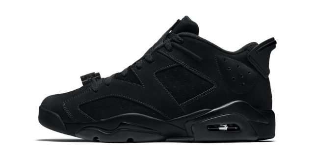Air Jordan 6 Low Blackout IO9786-001 Release Info