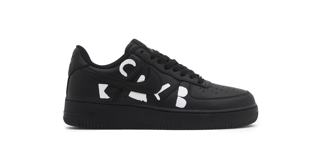 BLACK COMME des GARÇONS x Nike Air Force 1 Release Info