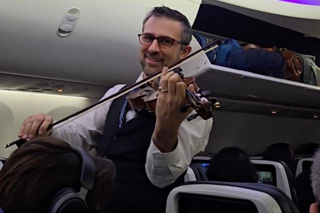 Flight attendant’s unusual act divides fliers: ‘Lovely’ or ‘annoying as hell’?