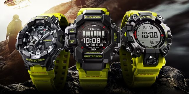 G-SHOCK Master of G Rescue Yellow Series Info