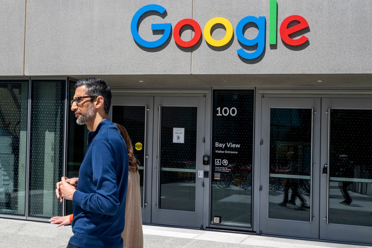 Google-scrubs-mentions-of-diversity-and-equity-from-responsible-AI.jpg Sundar Pichai, chief executive officer of Alphabet Inc., during an interview on "The Circuit with Emily Chang" at Google's Bay View campus in Mountain View, California, US, on Wednesday, May 1, 2024.