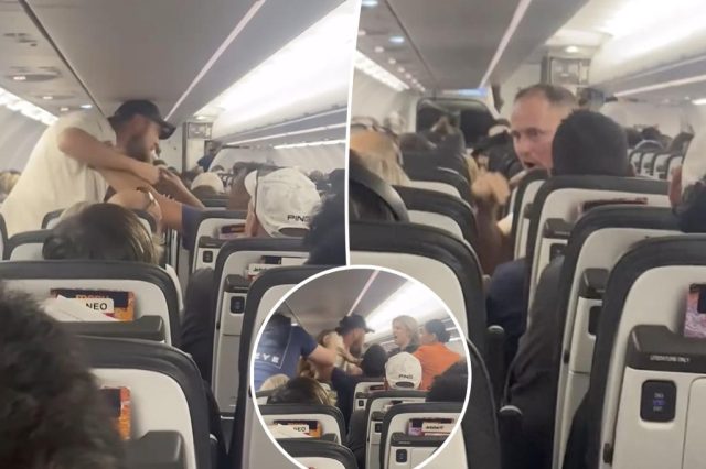 Jetstar passengers clash over reclined seat in mid-flight rumble Jetstar passengers clash over reclined seat in mid-flight rumble
