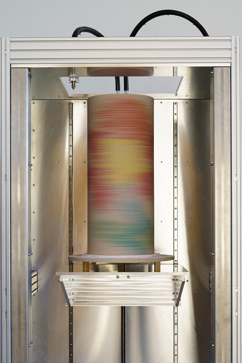Olivier Van Herpt Creates Painterly Vessels in Collaboration With a 3D Printer