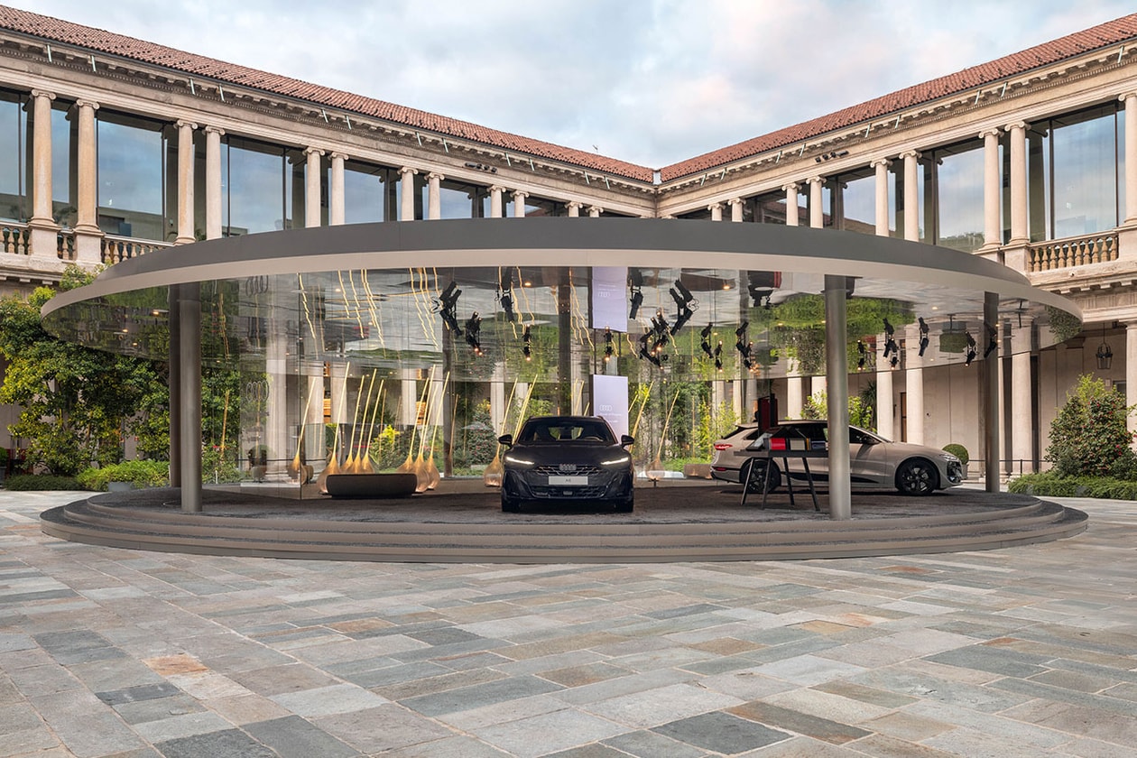 Automotive Brands Milan Design Week Feature Info Ferrari Bugatti Lamborghini Ducati Maserati Giorgetti Audi Royal Enfield Kia 