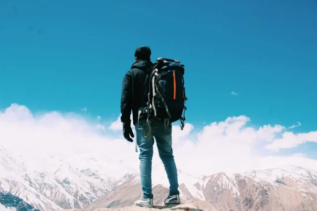 An Indian traveler.