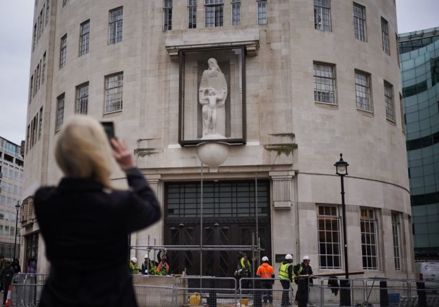 BBC House’s Restored Sculpture by Eric Gill Goes Back on View