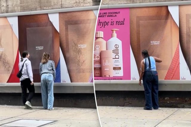 Billie's new campaign wants you to smell armpits on the street
