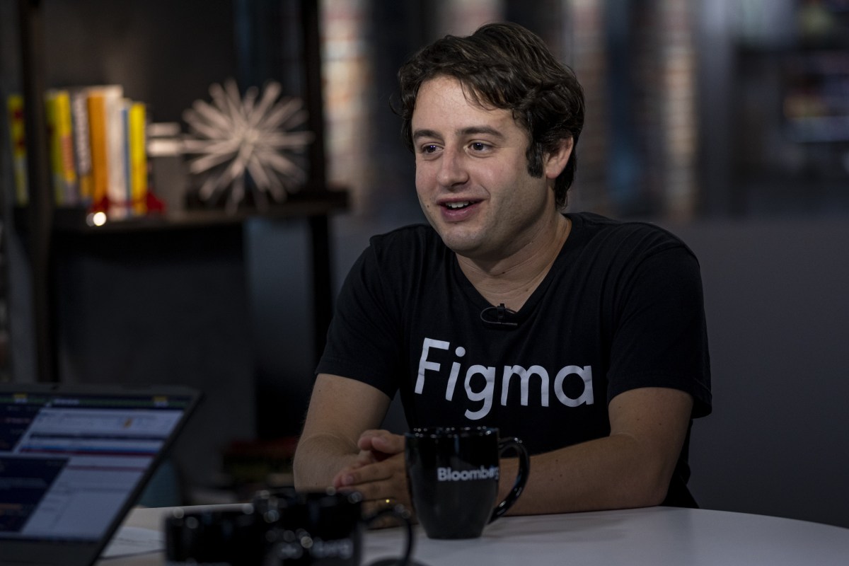 Figma-ignores-the-fear-files-paperwork-for-an-IPO.jpg Dylan Field, co-founder and chief executive officer of Figma Inc., speaks during a Bloomberg Technology television interview in San Francisco, California, U.S., on Thursday, June 24, 2021. Software design company Figma has raised fresh funding at a valuation of $10 billion, quintupling its price tag since last year. Photographer: David Paul Morris/Bloomberg via Getty Images