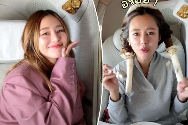 Flight attendant mocks passenger — for having fun in first class Flight attendant mocks passenger — for having fun in first class
