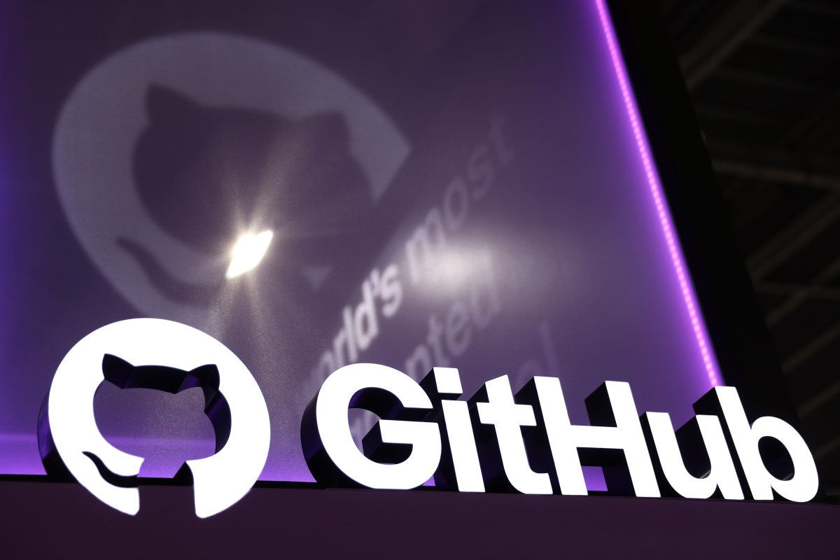 GitHub-Copilot-introduces-new-limits-charges-for-premium-AI-models.jpg GitHub Inc. signage during the Singapore FinTech Festival