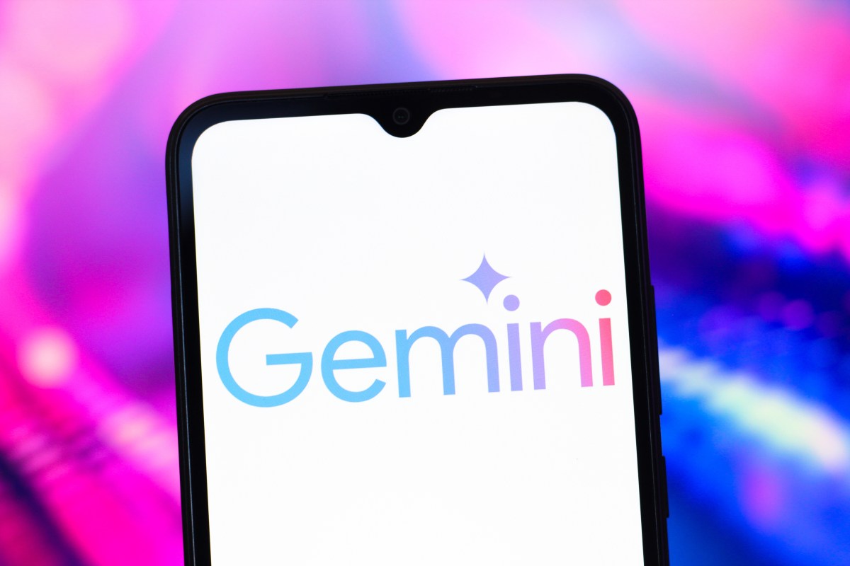 Googles-Veo-2-video-generating-model-comes-to-Gemini.jpg The Google Gemini AI logo is seen displayed on a smartphone screen.