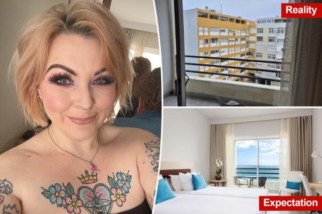 Hotel guest furious after paying for 'sea view' room she Hotel guest furious after paying for 'sea view' room she didn't get