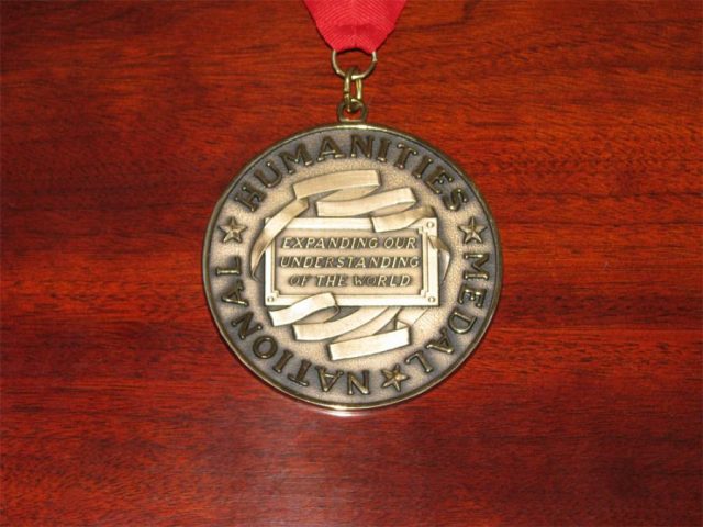 National-Endowment-for-the-Humanities-Cancels-Already-Awarded-Grants.jpg The National Humanities Medal, 2014.
