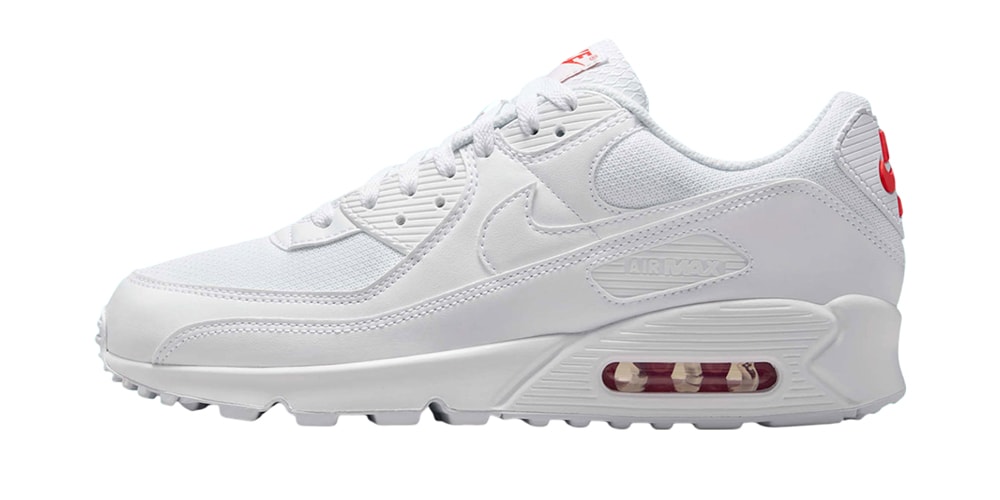 Nike-Air-Max-90-WhiteLight-Crimson-Release-Info.jpg Nike Air Max 90 "White/Light Crimson" Release Info