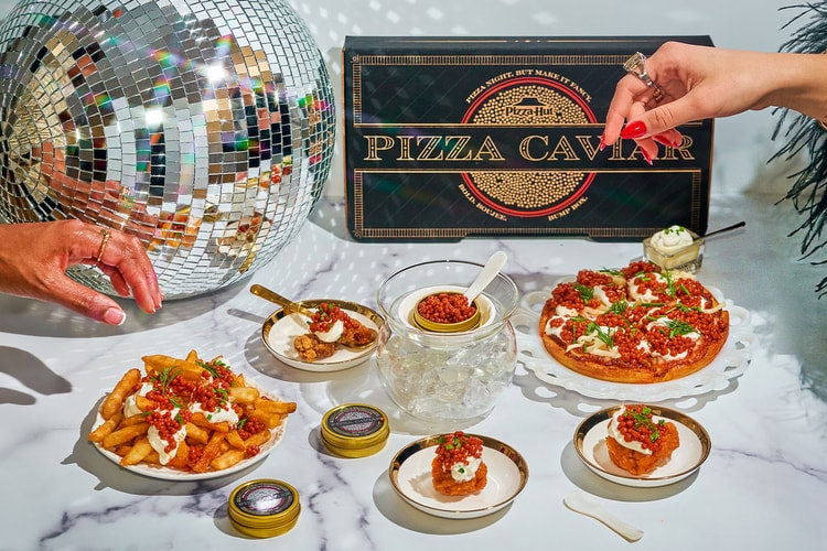 Pizza Hut Launches “Pizza Caviar Bump Box” in NYC