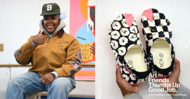Nina-Chanel-Abney-x-Salehe-Bembury-x-Crocs-Pollex-Clog.jpg Nina Chanel Abney x Salehe Bembury x Crocs Pollex Clog