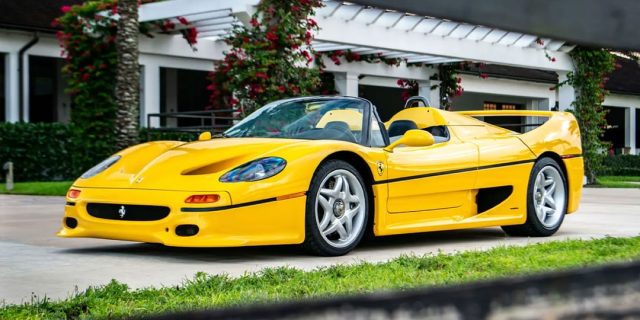 Ralph-Lauren-Yellow-Ferrari-F50-Auction-Info.jpg Ralph Lauren Yellow Ferrari F50 Auction Info