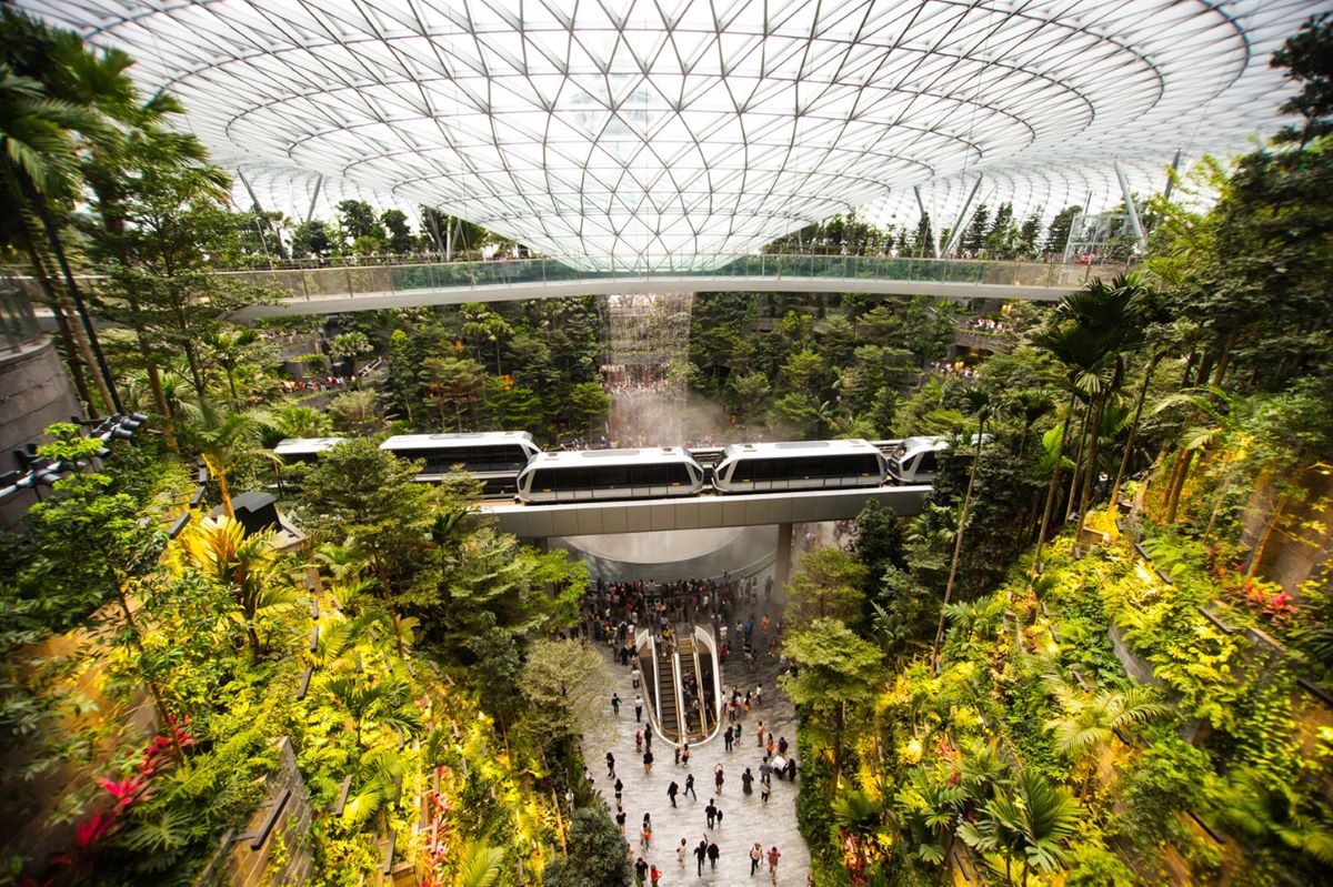 Singapore-Eyes-Bigger-Share-of-Indias-Outbound-Tourism.jpg Jewel Changi Airport, Singapore.