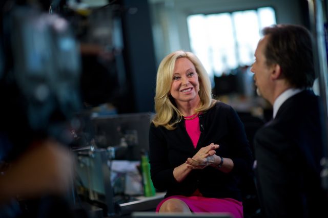 The-RealReal-founder-Julie-Wainwright-has-written-a-memoir-—and.jpg Julie Wainwright, co-founder and former CEO of The RealReal, speaks during an interview in San Francisco.