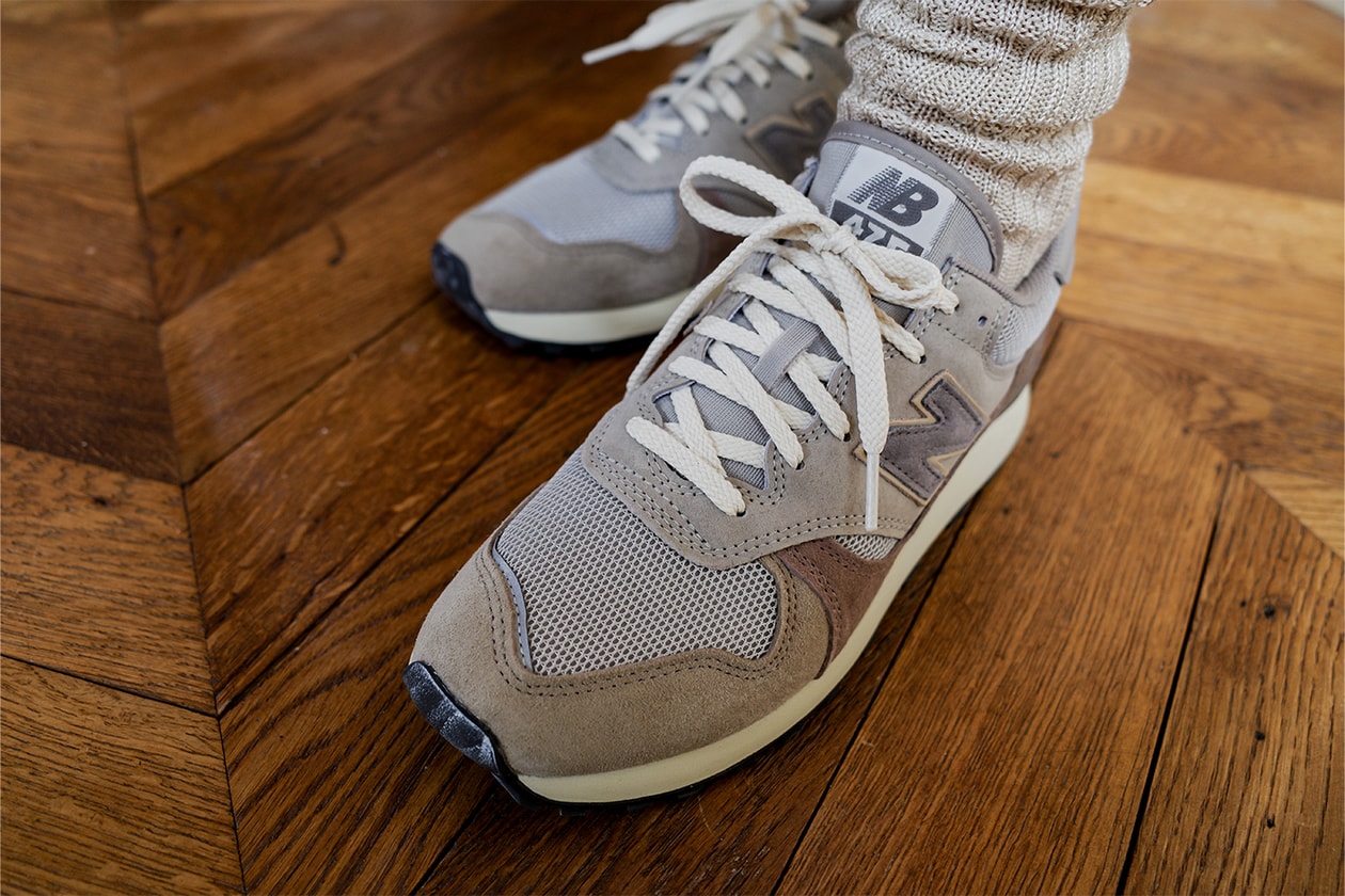 Closer Look at the AURALEE x New Balance 475 SS25 Collaboration japanese sneaker collaboration label wrpd 990v4 made in usa ryota iwai U475AR U475AE