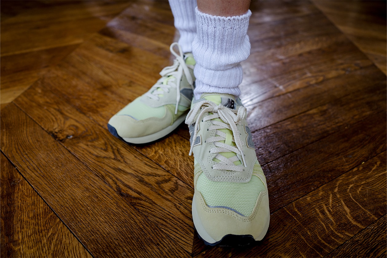 Closer Look at the AURALEE x New Balance 475 SS25 Collaboration japanese sneaker collaboration label wrpd 990v4 made in usa ryota iwai U475AR U475AE